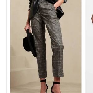 Banana Republic Plaid Trousers